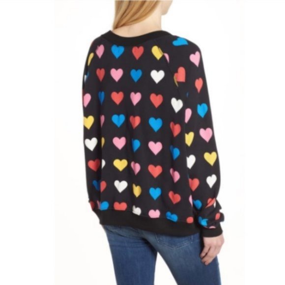 Wildfox Have a Heart Sommers Sweatshirt Size M - Picture 2 of 6